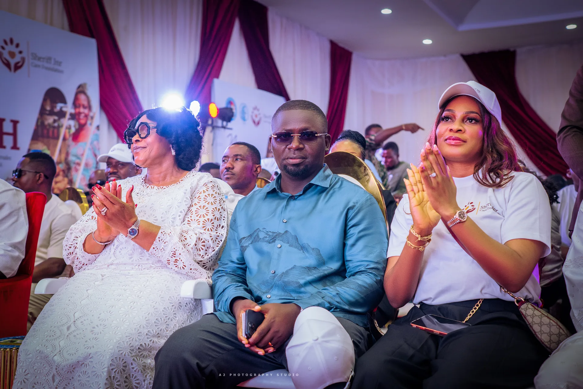 Guests at the foundation community event